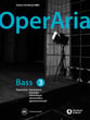 OperAria Bass, Vol. 3: Dramatic Vocal Solo & Collections sheet music cover